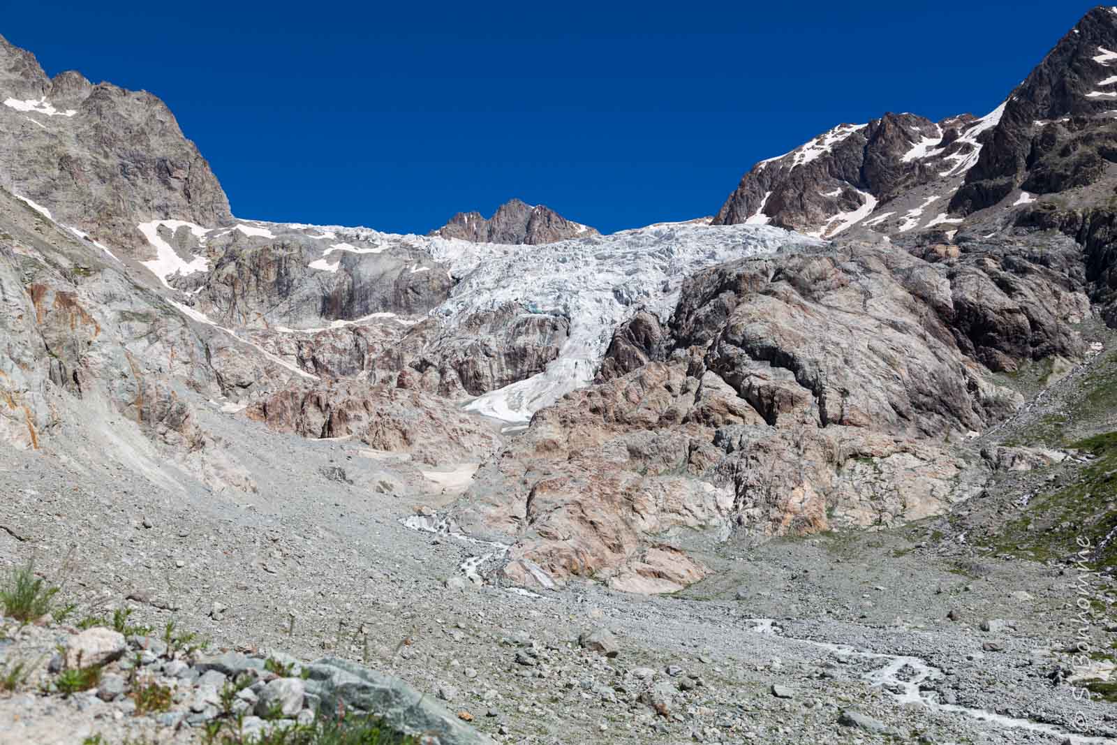 Glacier blanc à 2200m