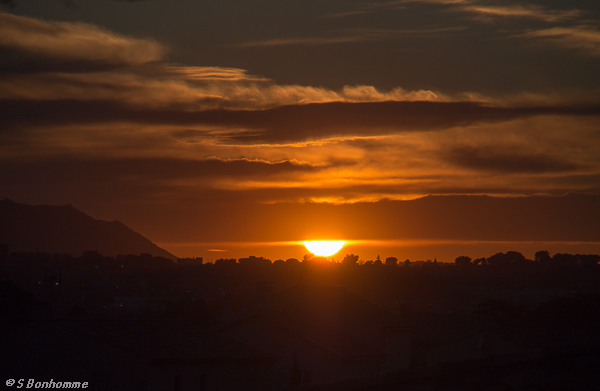 Coucher de soleil